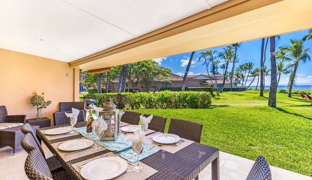 Spacious Newly Remodeled 4 Bdrm Oceanfront Unit in Premium Puamana Location