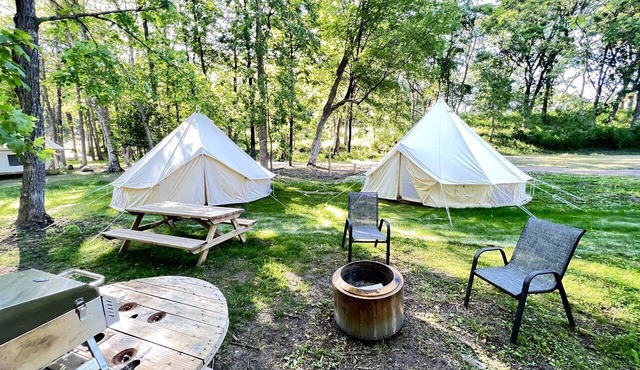 Stunning Cozy Tipi with Fire Pit in Saint Croix Falls, Wisconsin