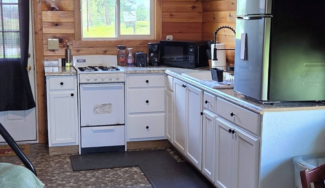 Vacation Cabin On 5 Acres With Pond . Sleeps 3