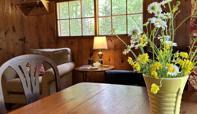 Vintage 1920s Speakeasy Cabin Overlooking the Sandy Shores of Swan Lake!