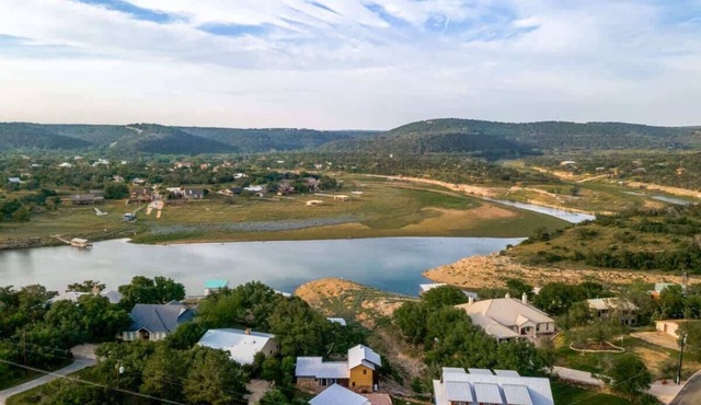 Waterfront, Custom, and Eclectic home on the Lake! in Burnet
