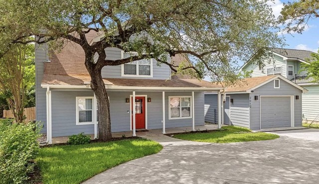Zen Austin Home with a Cozy Tree House