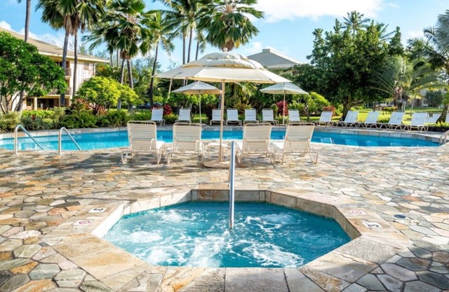 Sit back & relax at the Kauai Beach Villas Resort!