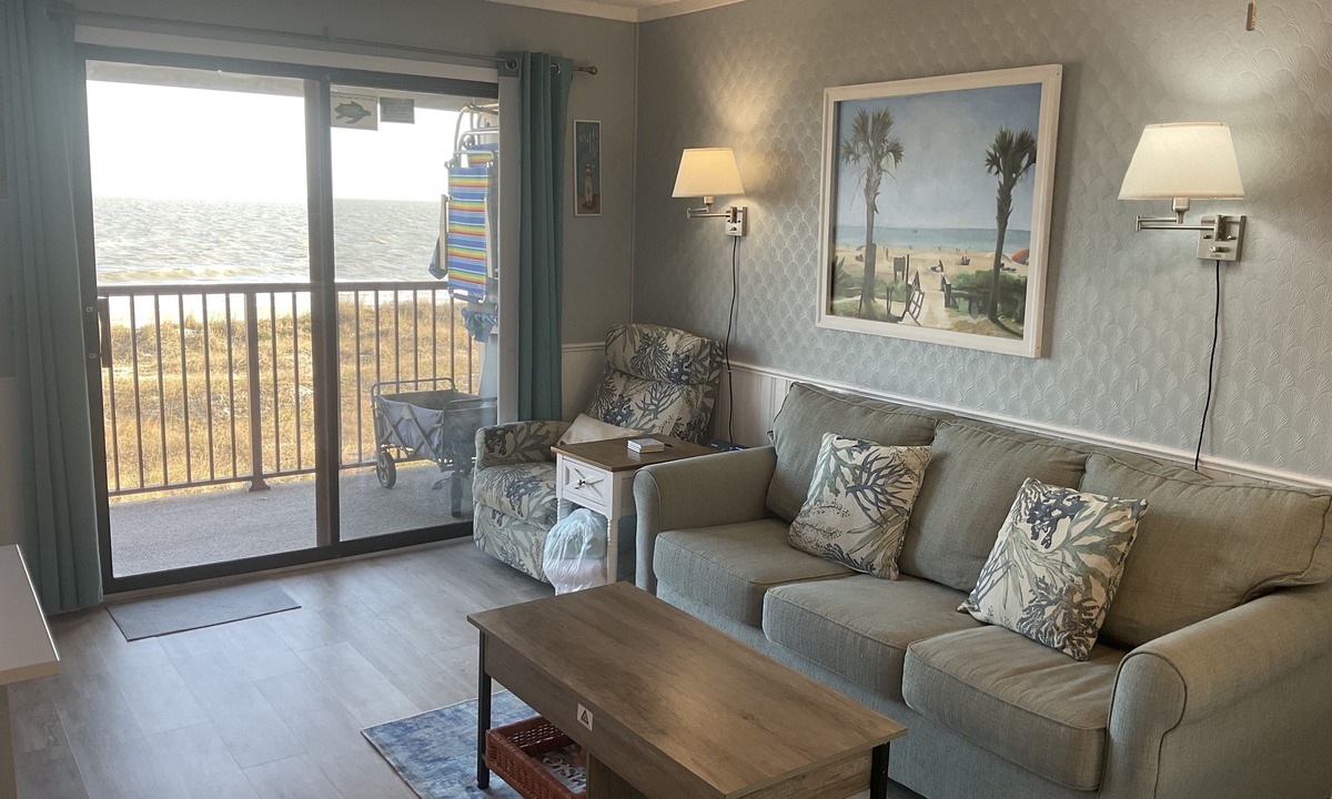 Folly Field Condo | Panoramic view, hear the sounds and feel the moods of the beach. 9-8 9 15 avail.