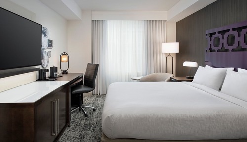 Room, 1 King Bed, Hearing Accessible (Roll-in Shower)