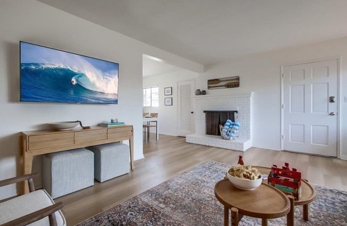 Beach Barber Tract Condo | 2 Dog Friendly Units + 2 Garages + Ocean 1 Block