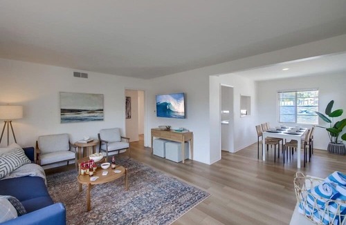 Beach Barber Tract Condo | 2 Dog Friendly Units + 2 Garages + Ocean 1 Block