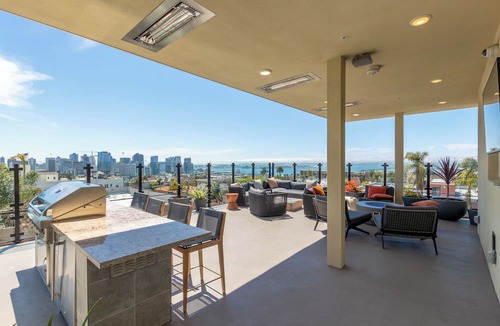 Bankers Hill Apartment | NEW BUILD-ideal San Diego location, Little Italy, Gaslamp-WiFi, AC, 2x King beds