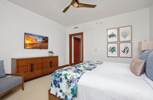 Montage Kapalua Bay Apartment | The Resort at Kapalua Bay Ocean View 3 BR Sleeps 8 Luxury Resort Living Complimentary Car with 6 Nights MON-2604 by KBM