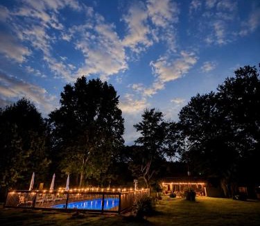 Huntsville House | Rocket City Retreat with Pool, Hot Tub, Pets Welcome, and 2 acres
