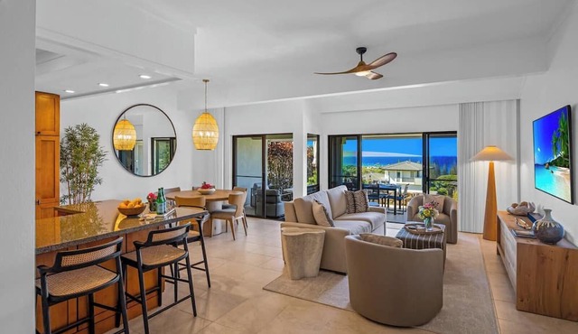 Kapalua Golf Villas | Ocean View 2 BR, Sleeps 6 | Car Incl. w/6+ Nights | KGV-24P7 by KBM