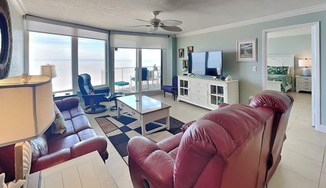 Shores Club 505 | Oceanfront Condo w Pool, Tennis, Balcony + Beach Access
